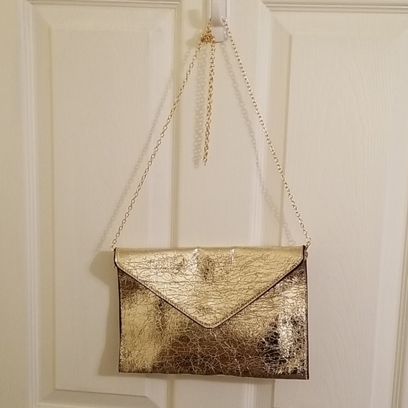 gold chain purse strap